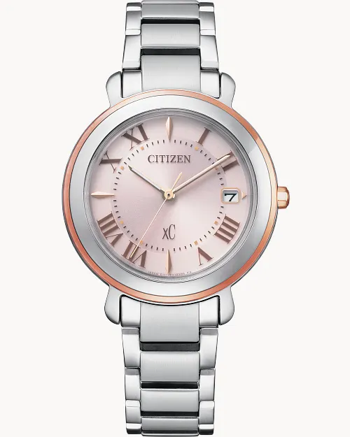CITIZEN XC EO1204-51W【エコ・ドライブ】 Citizen xC Pink Dial Stainless Steel Bracelet EO1204-51W